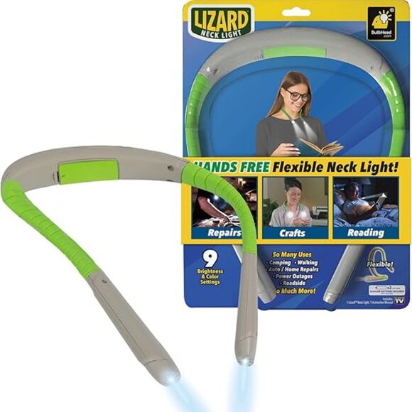 Green and Silver Bluetooth Neck Light - Picture 2 of 13